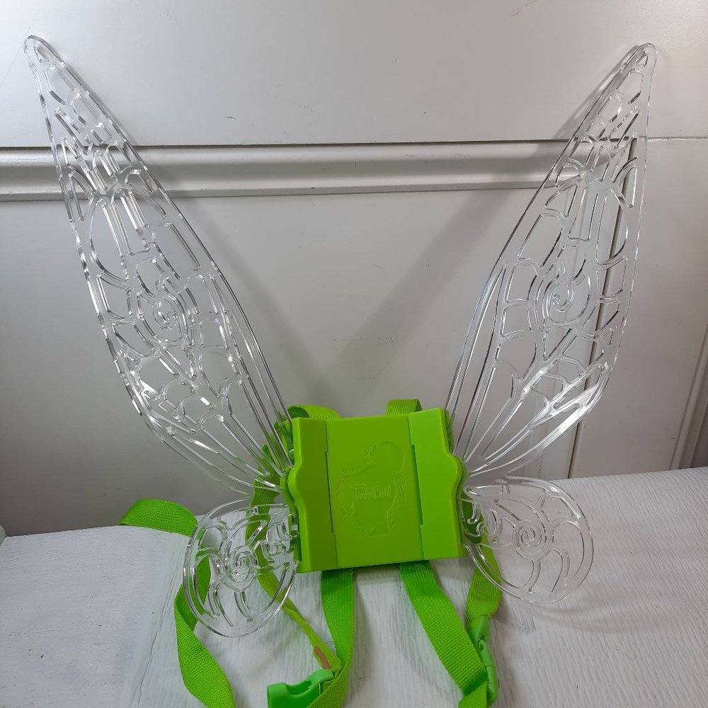 Disney Parks Tinkerbell Wings costume Fairy wing plastic light up does NOT‎ WORK